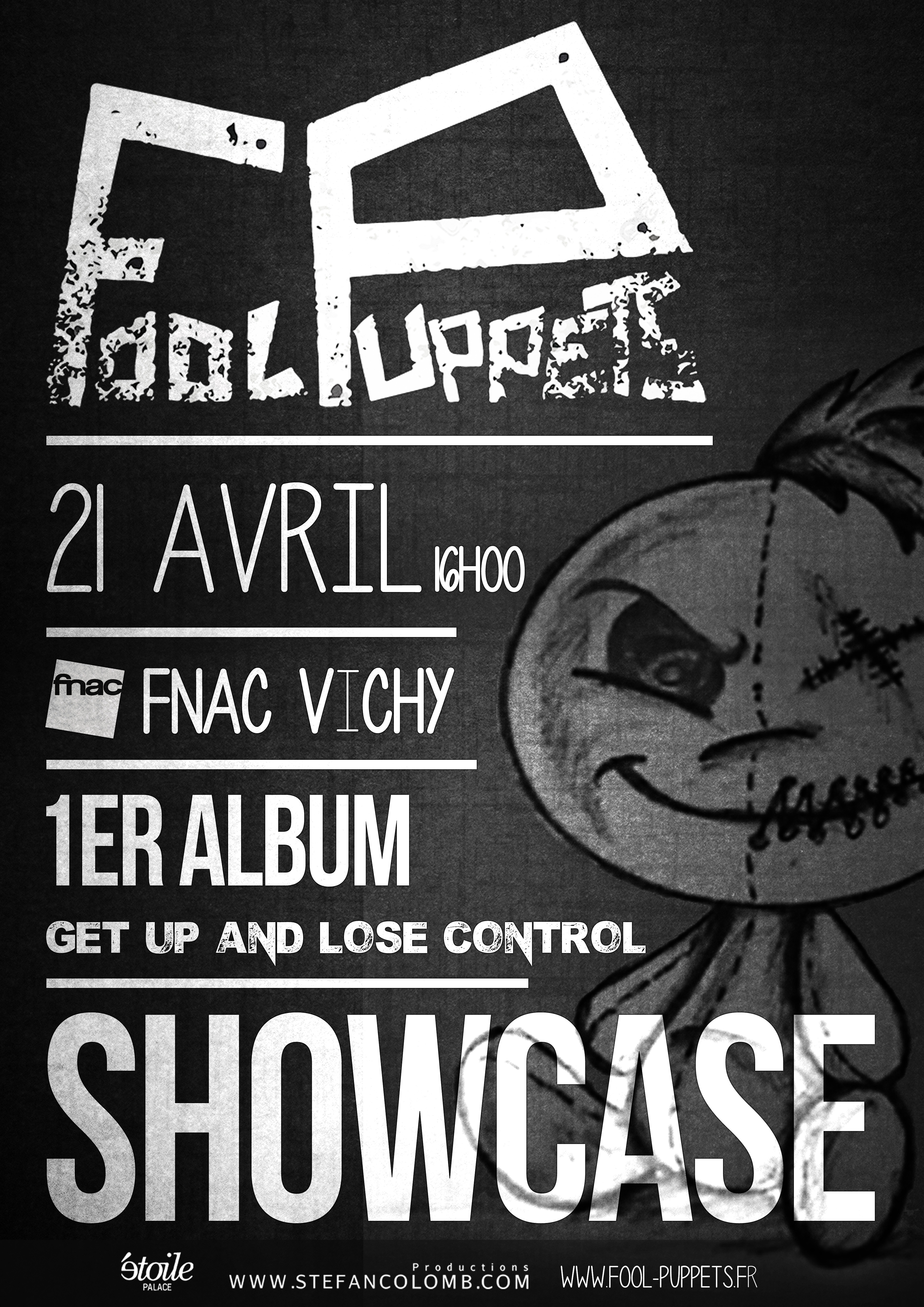 Showcase Fool Puppets 21 Avril 2019 Vichy